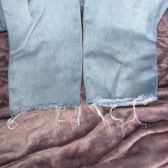 Light Blue Denim Overalls - Picture 5 of 7
